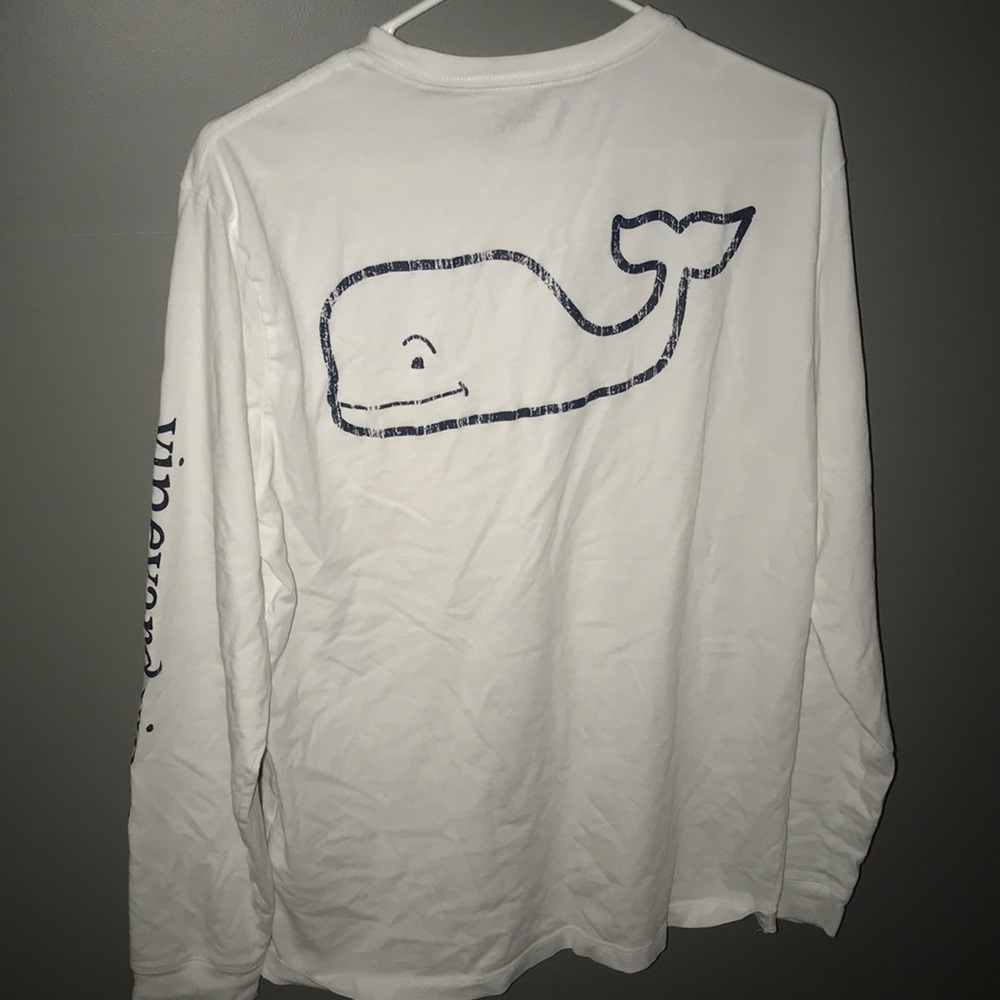 Men’s Vineyard Vines Pocket Tee Long Sleeve Sz S
